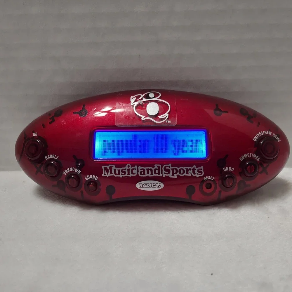 2006 Radica 20Q Music And‎ Sports Handheld Electronic Game Works